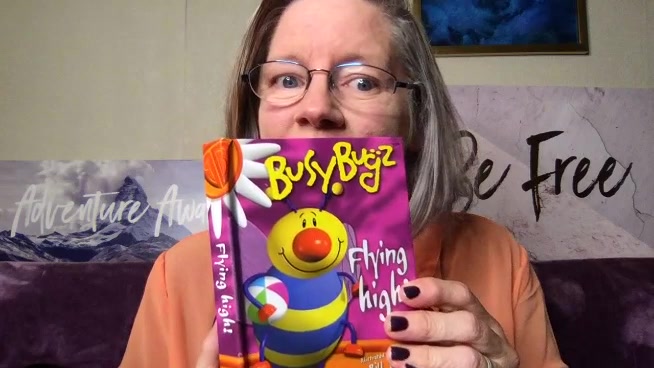 Book Cyndilu Reading for my Grandies – Busy Bugz Flying high!